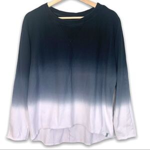 Andrew Mark New York Ombré Raw Hem Sweatshirt